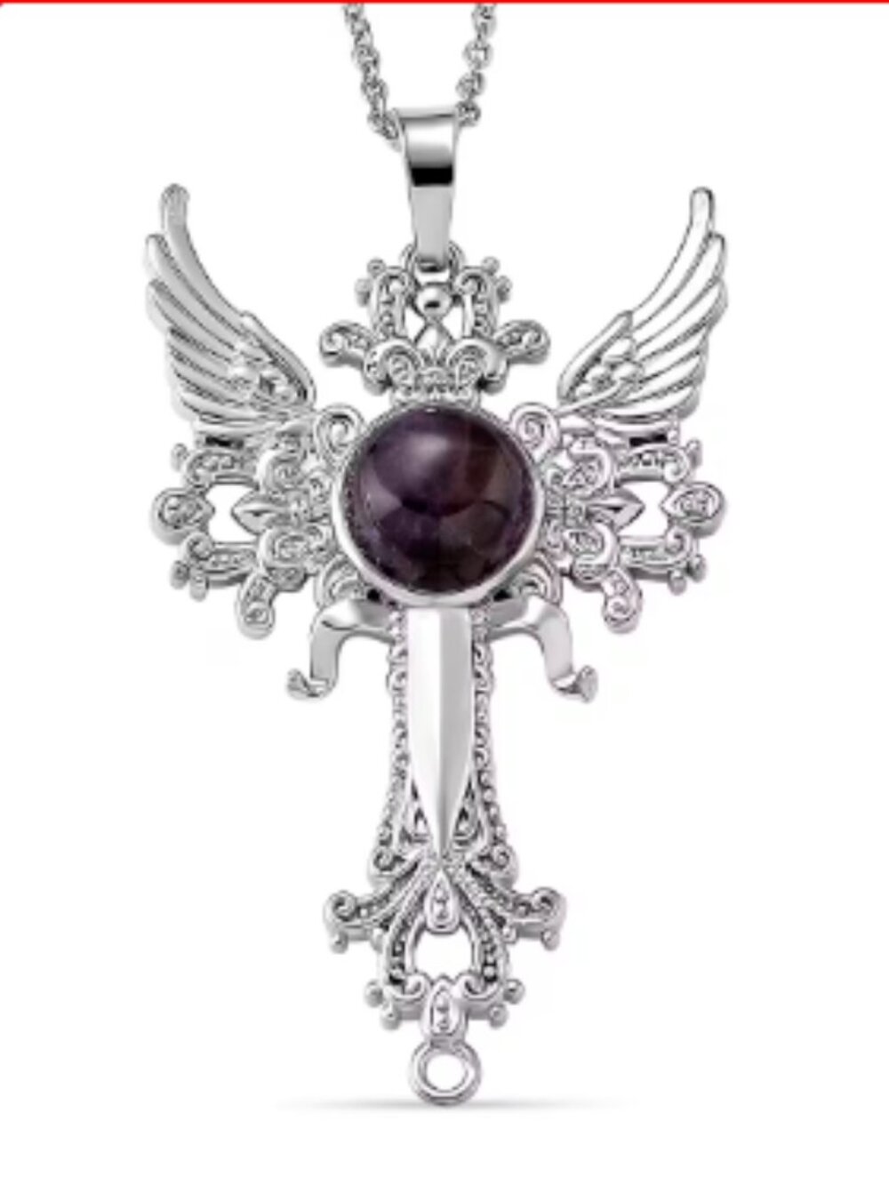 African Amethyst Pendant/Necklace